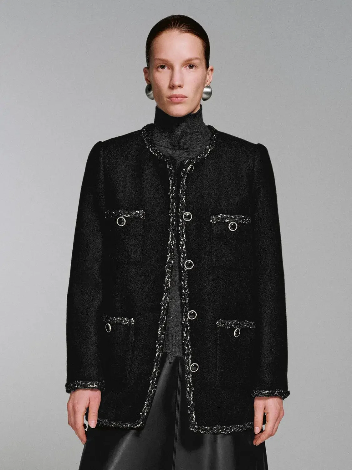 10062-wool-blend-tweed-patch-pocket-trim-jacket-9.webp Wool Blend Tweed Patch Pocket Trim Jacket