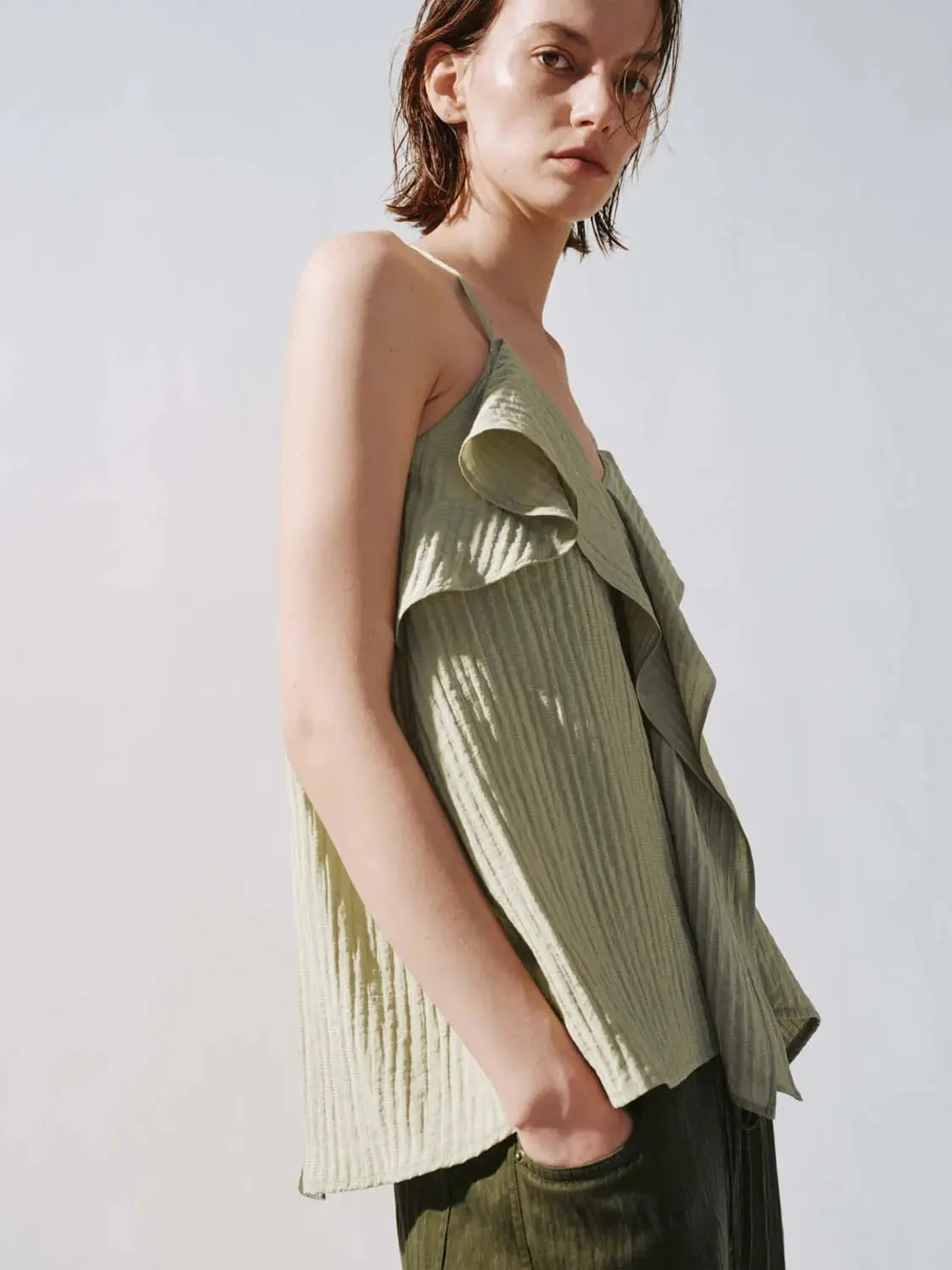 10151-strappy-ruffle-trim-cami-tops-2.webp Strappy Ruffle Trim Cami Tops