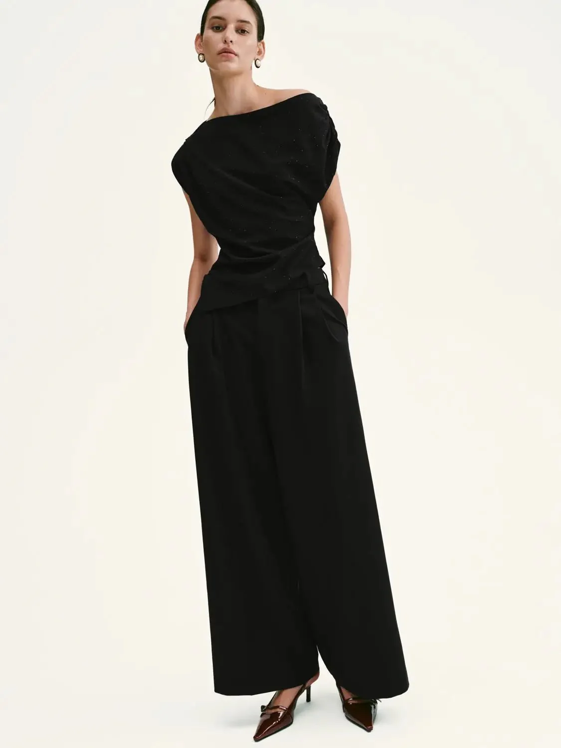 10178-one-shoulder-draped-overhead-shirts-5.webp One Shoulder Draped Overhead Shirts