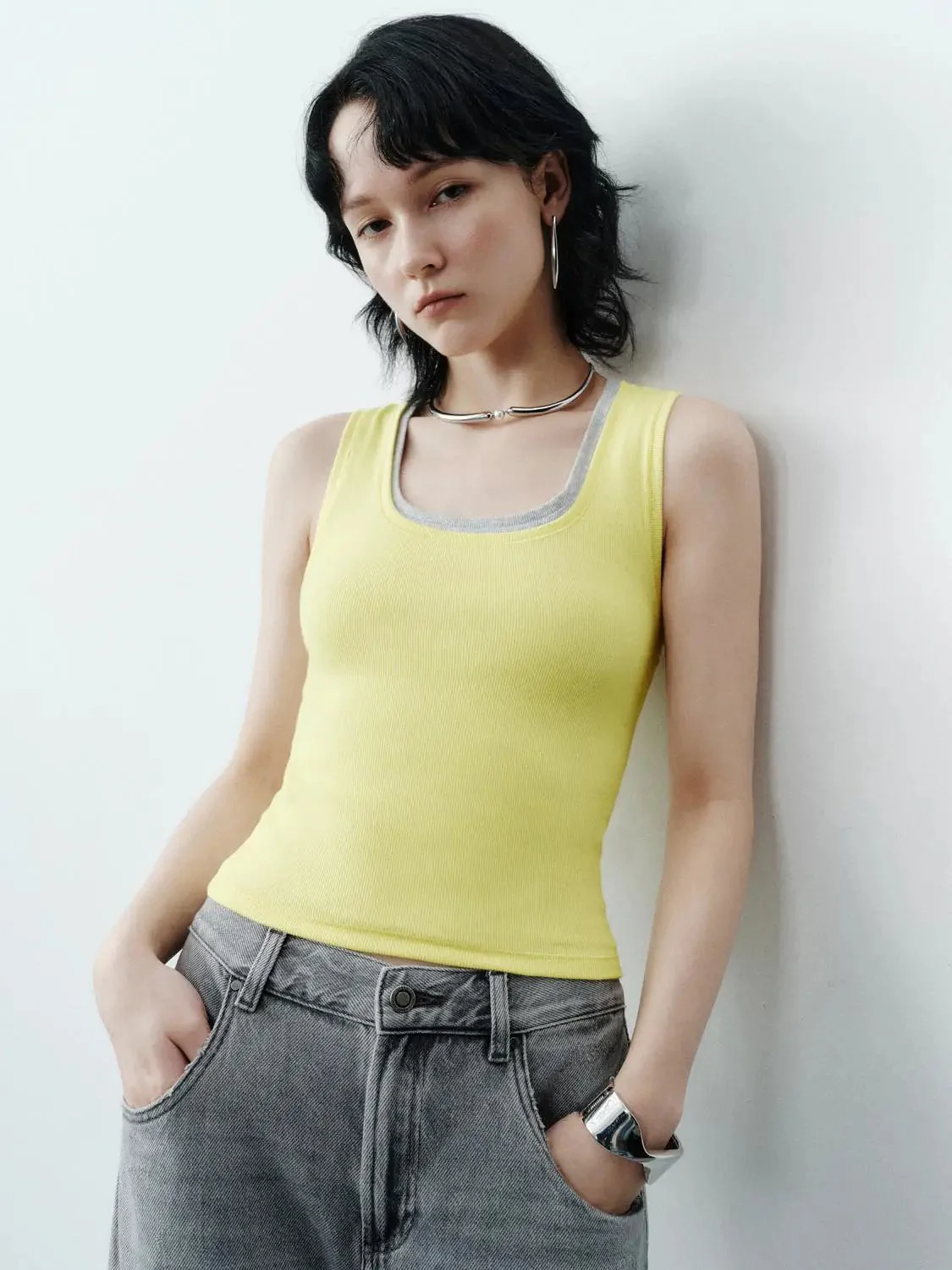 1022-mint-cotton-blend-ribbed-tank-tops-51.webp Mint Cotton Blend Ribbed Tank Tops