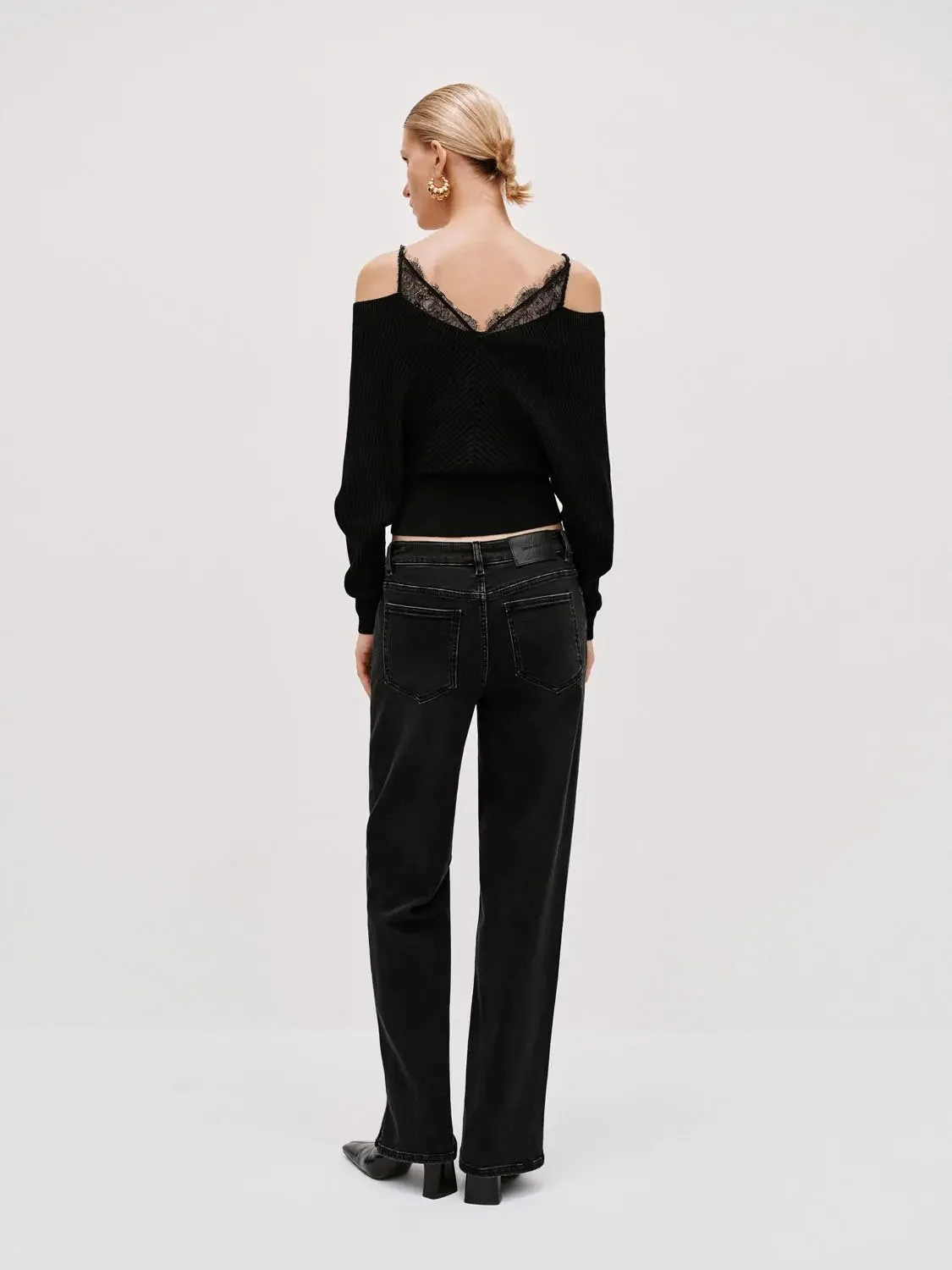 10242-luxurious-bardot-off-shoulder-lace-trim-knit-top-6.webp Luxurious Bardot Off Shoulder Lace Trim Knit Top