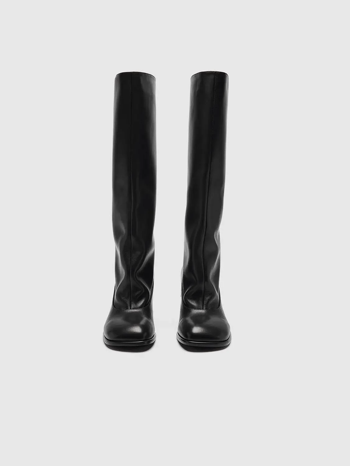 10317-faux-leather-heeled-knee-boots-2.webp Faux Leather Heeled Knee Boots