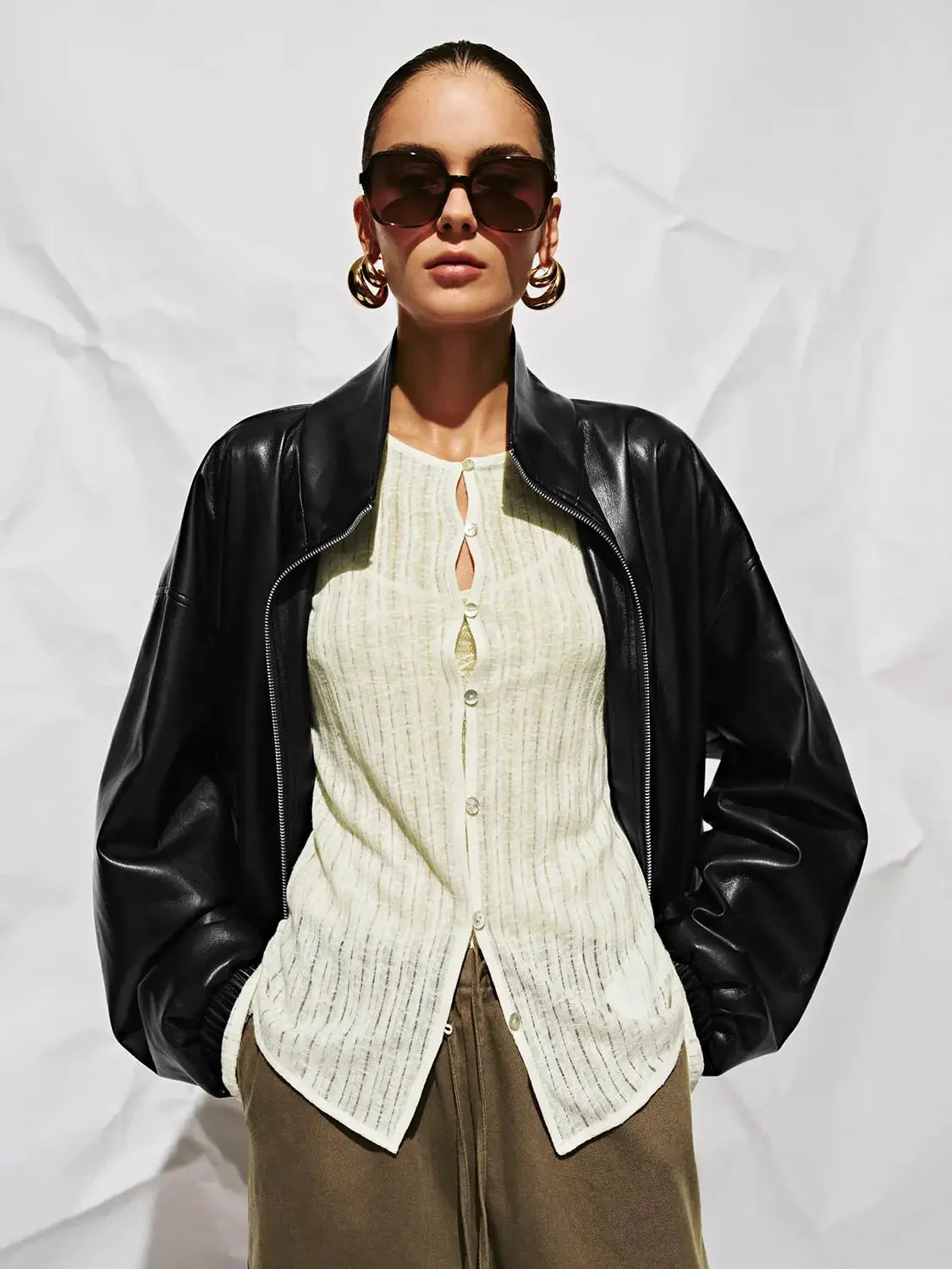 10383-faux-leather-funnel-neck-jackets-1.webp Faux Leather Funnel Neck Jackets