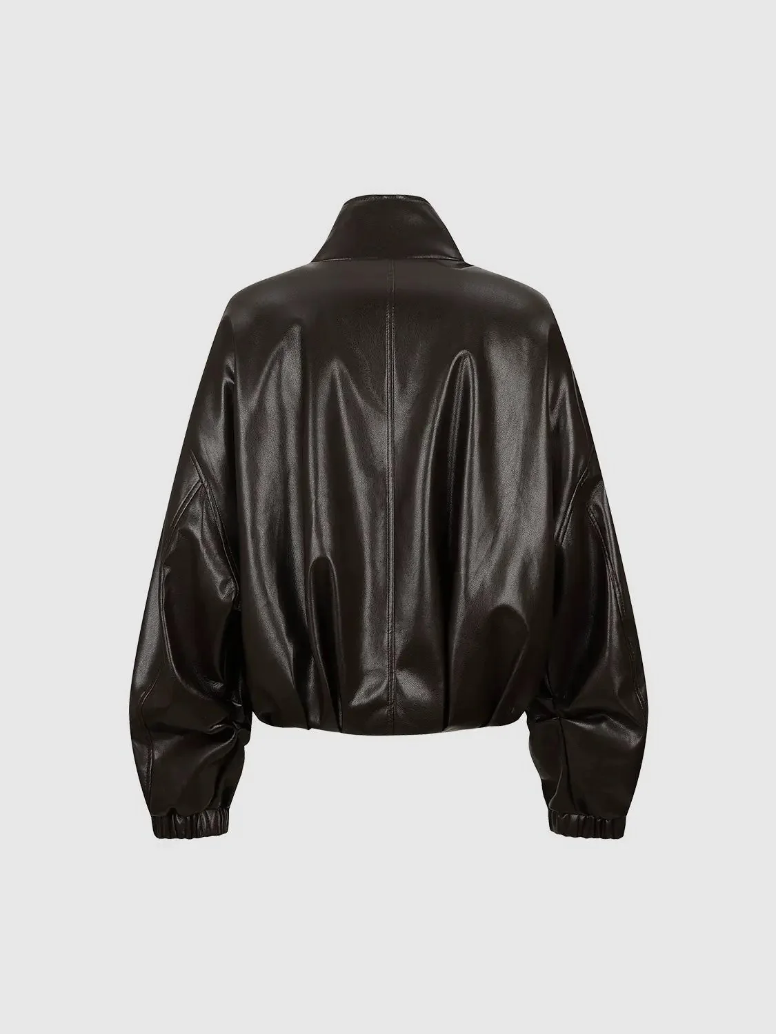 10383-faux-leather-funnel-neck-jackets-10.webp Faux Leather Funnel Neck Jackets