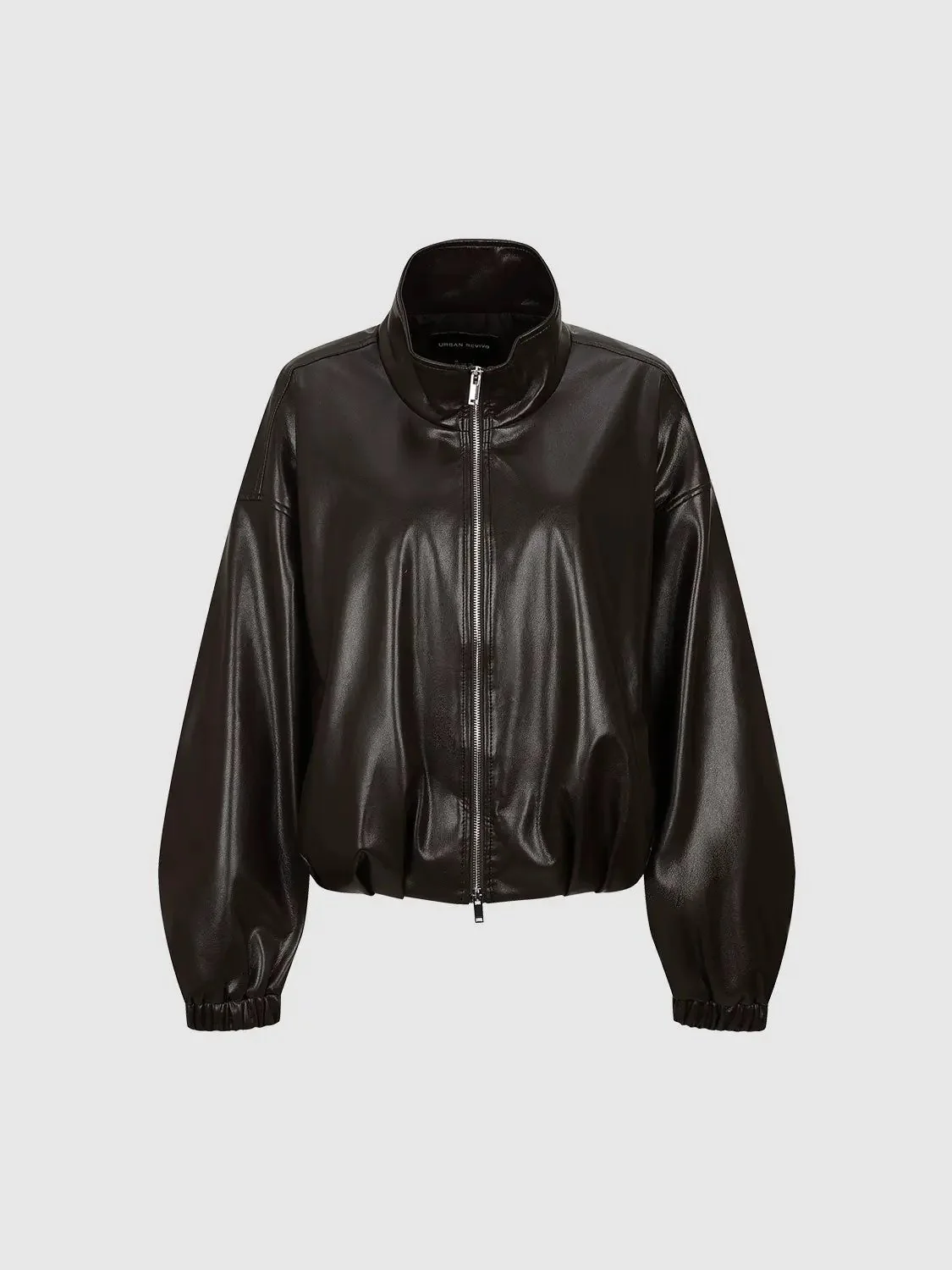 10383-faux-leather-funnel-neck-jackets-13.webp Faux Leather Funnel Neck Jackets
