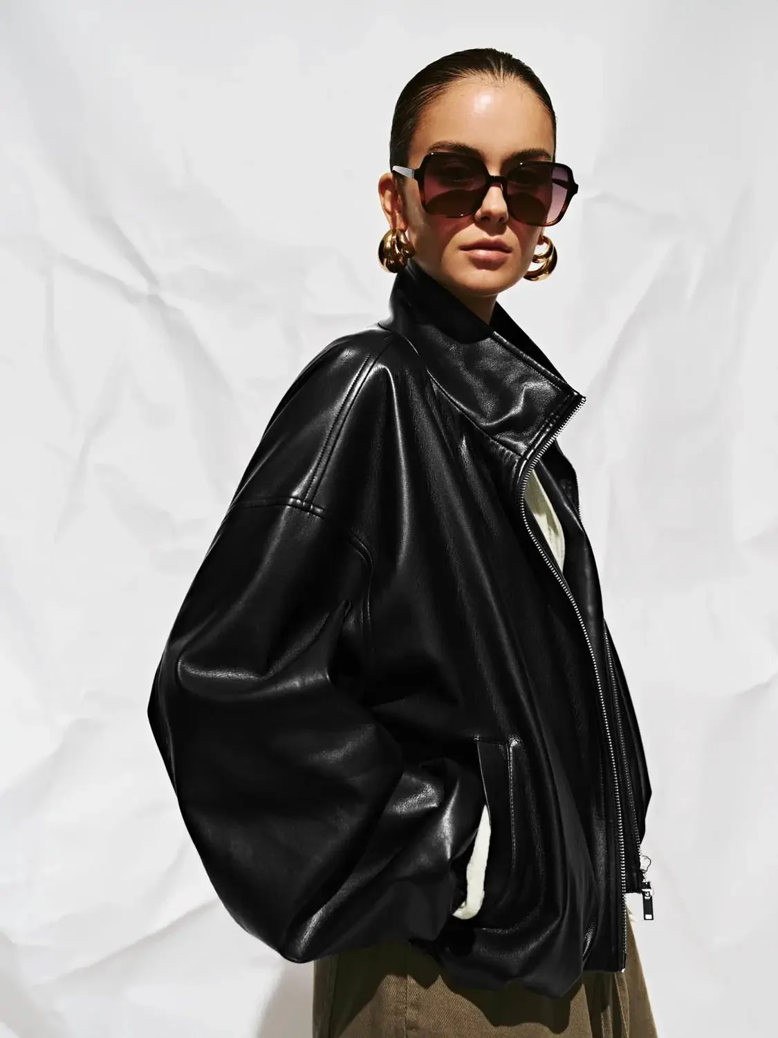 10383-faux-leather-funnel-neck-jackets-2.webp Faux Leather Funnel Neck Jackets