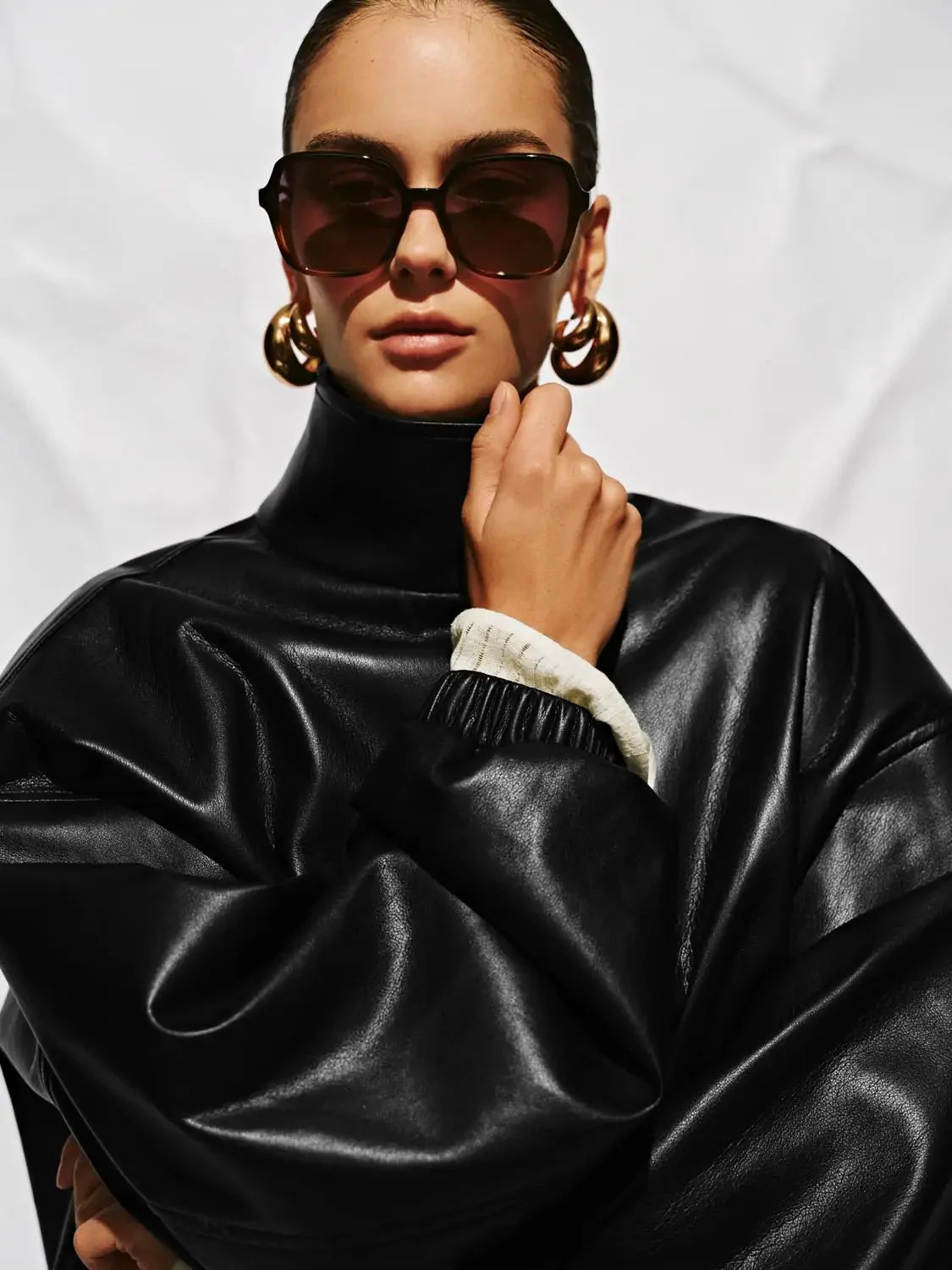 10383-faux-leather-funnel-neck-jackets-3.webp Faux Leather Funnel Neck Jackets