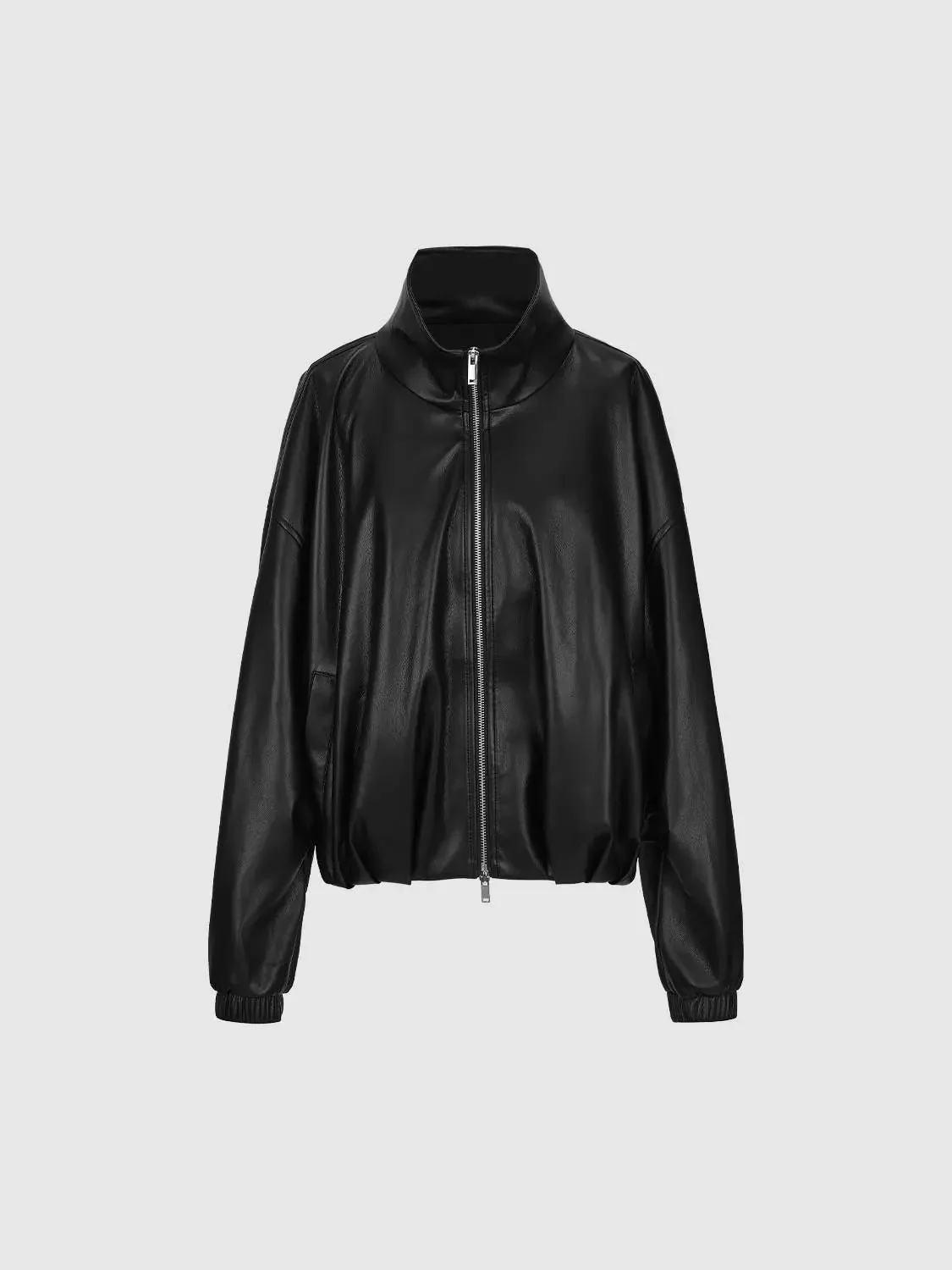 10383-faux-leather-funnel-neck-jackets-7.webp Faux Leather Funnel Neck Jackets