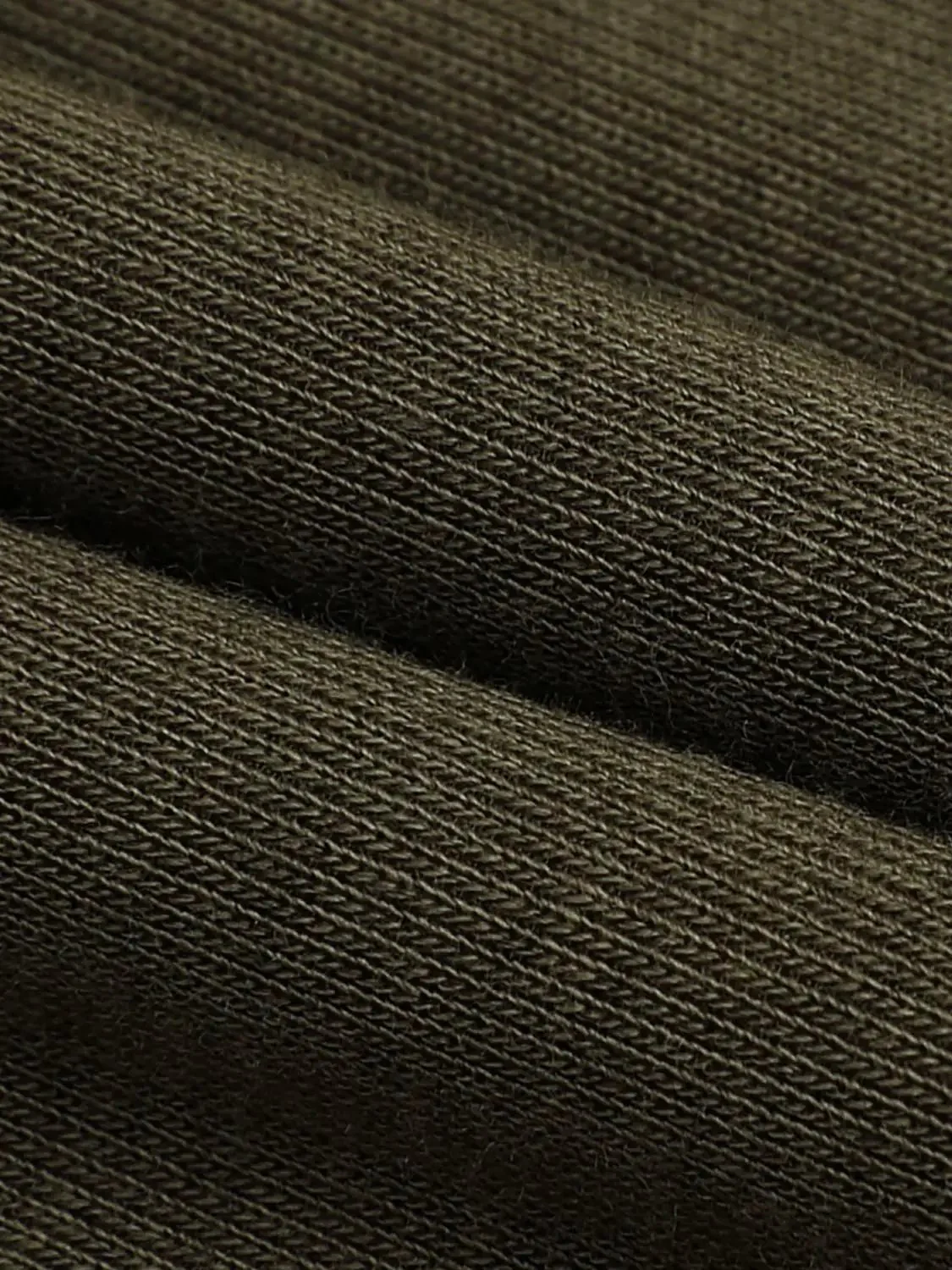Lyocell Wool Blend Twist Hem Stretch Long Sleeve T Shirts