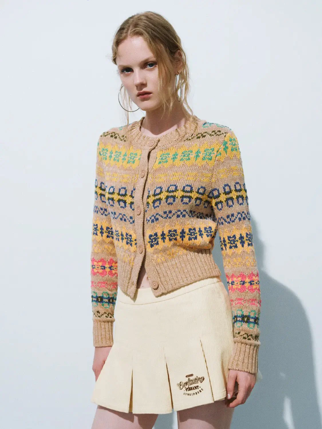 10476-cotton-knitted-multicolor-fair-isle-cardigan-2.webp Cotton Knitted Multicolor Fair Isle Cardigan
