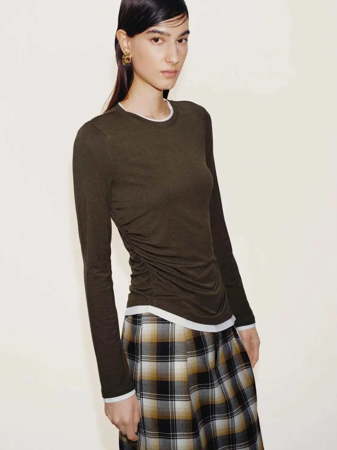 10803-cinched-waist-2-in-1-long-sleeve-t-shirts-10.webp Cinched Waist 2 In 1 Long Sleeve T Shirts