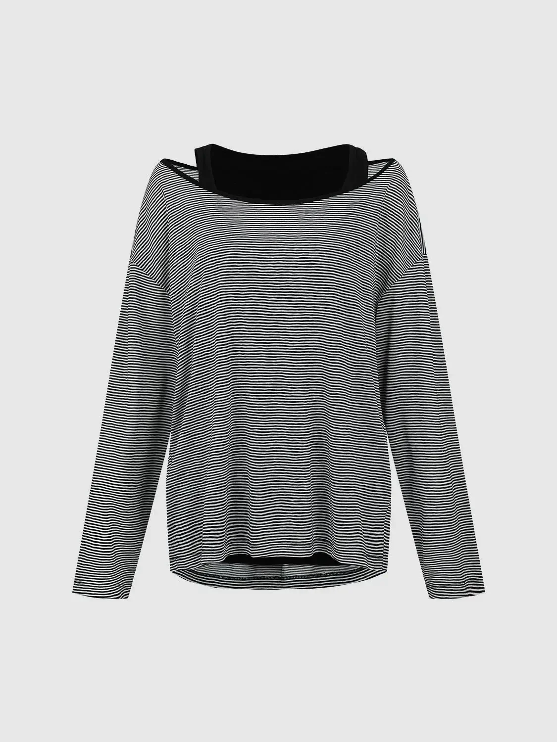10832-lyocell-striped-2-in-1-long-sleeve-t-shirt-7.webp Lyocell Striped 2 In 1 Long Sleeve T Shirt