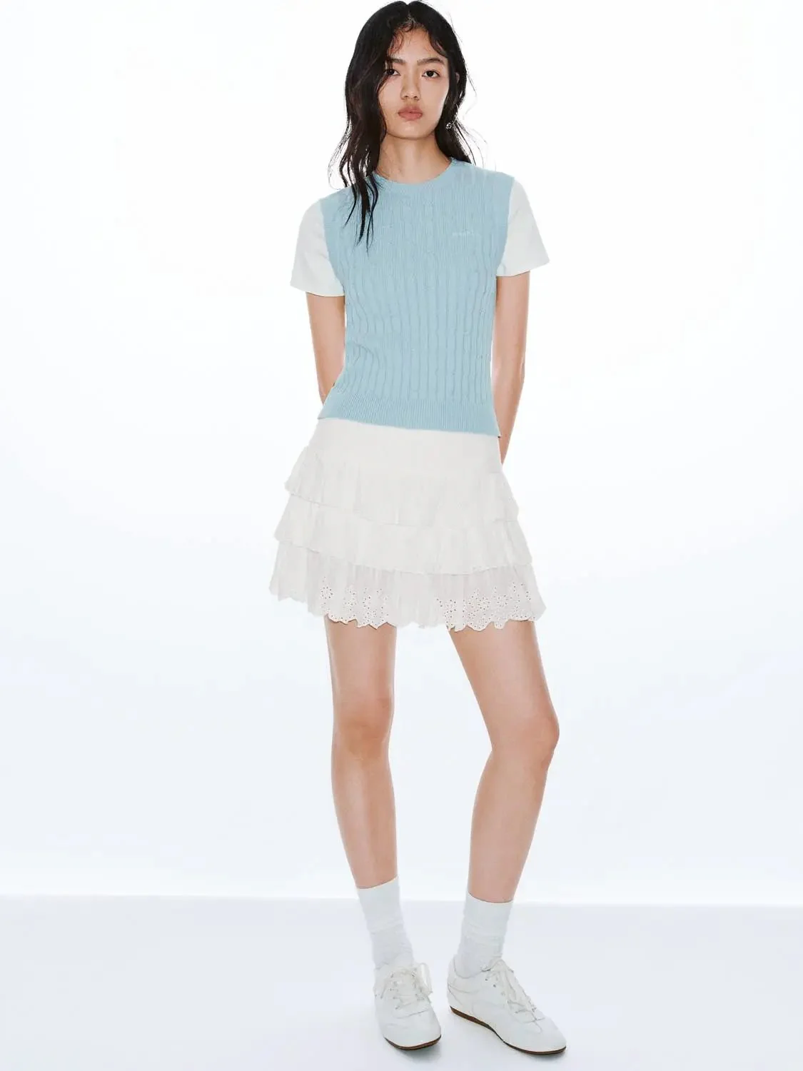 10856-cotton-2-in-1-contrast-cable-knit-t-shirts-4.webp Cotton 2 In 1 Contrast Cable Knit T Shirts