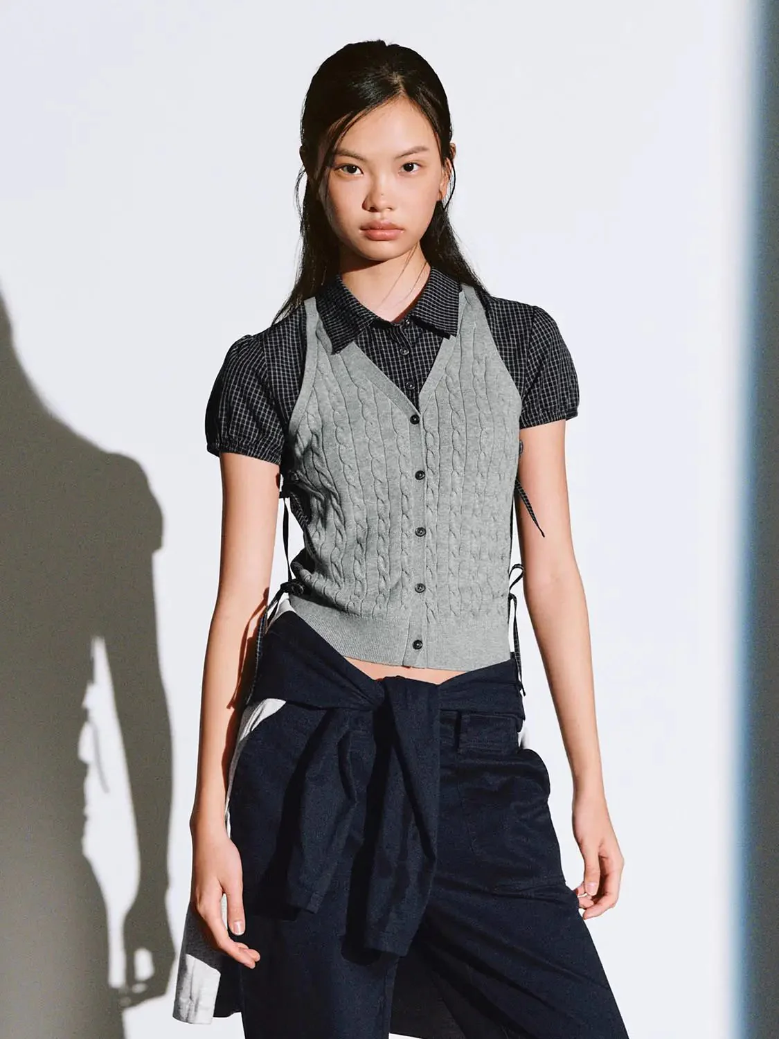 10874-contrast-bow-knitted-cotton-2-in-1-t-shirts-9.webp Contrast Bow Knitted Cotton 2 In 1 T Shirts