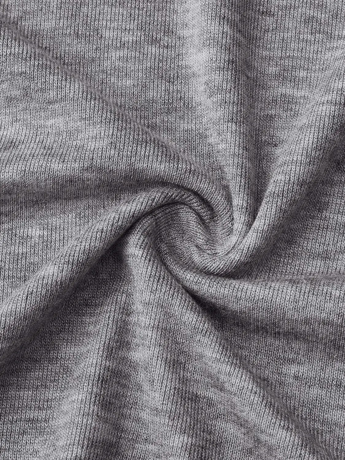 Lyocell 2 In 1 Contrast Henley Neck T Shirts