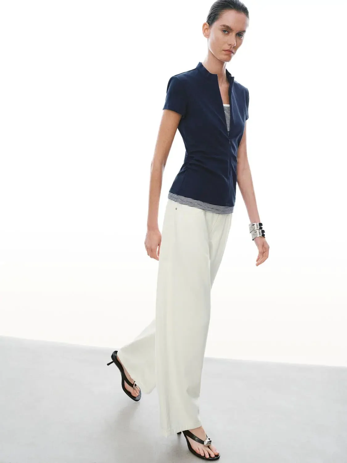 11029-nipped-waist-ruched-2-in-1-cotton-blend-t-shirt-5.webp Nipped-Waist Ruched 2 In 1 Cotton Blend T Shirt