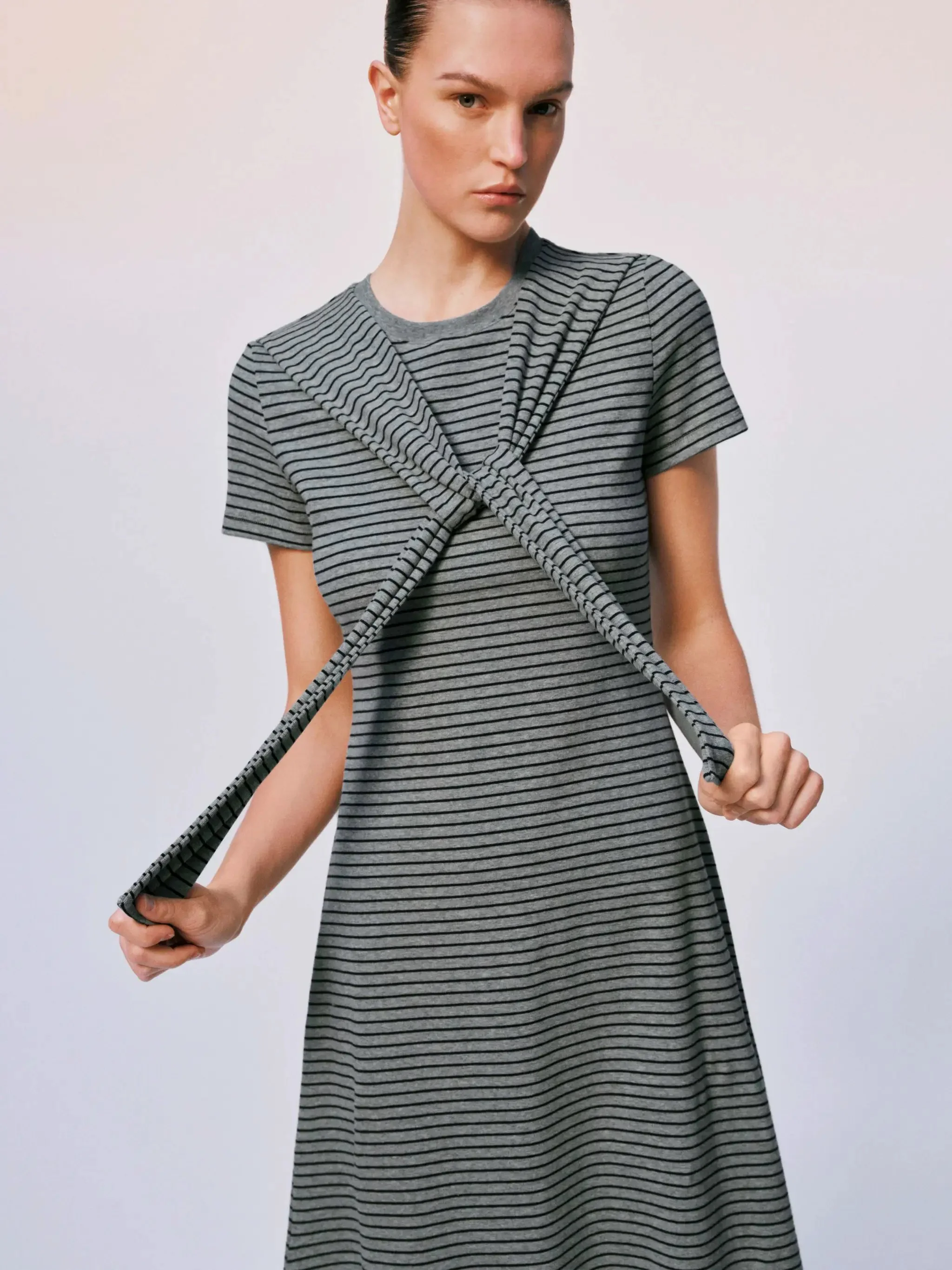 111-striped-shawl-detail-cotton-a-line-midi-dress-10.webp Striped Shawl-Detail Cotton A-Line Midi Dress
