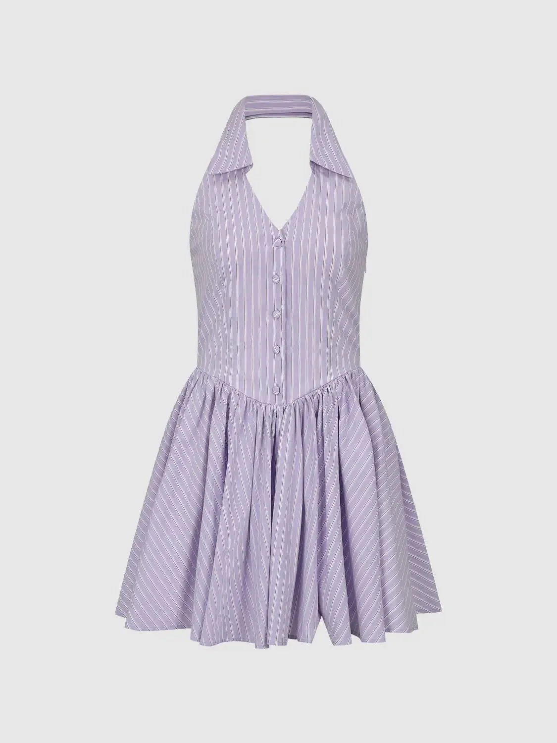 11255-halter-neck-open-back-striped-a-line-mini-dresses-for-summer-7.webp Halter Neck Open Back Striped A-Line Mini Dresses for Summer