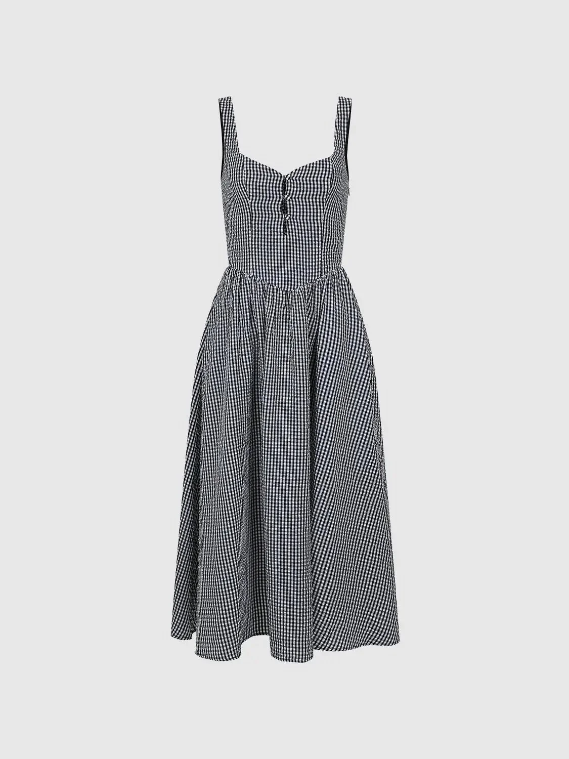 11273-contrast-check-strappy-a-line-midi-dresses-1.webp Contrast Check Strappy A-Line Midi Dresses