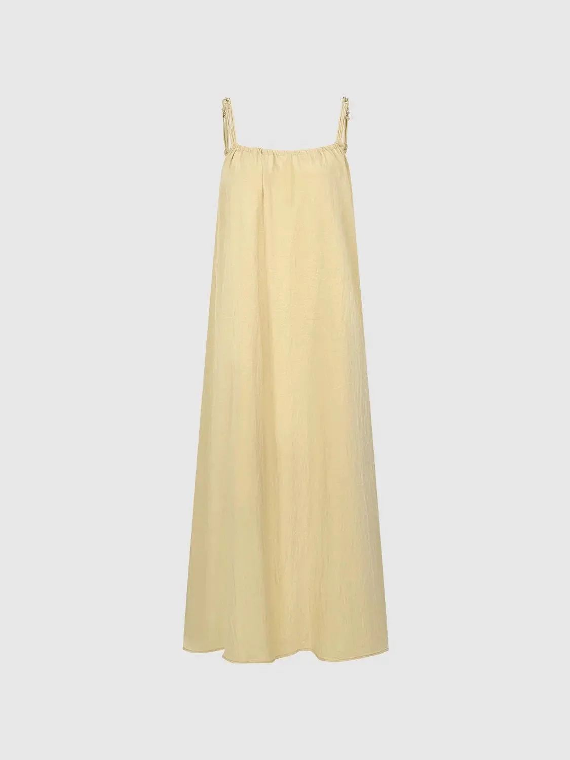 Strappy A Line Midi Dresses Elegant Everyday Party Dresses