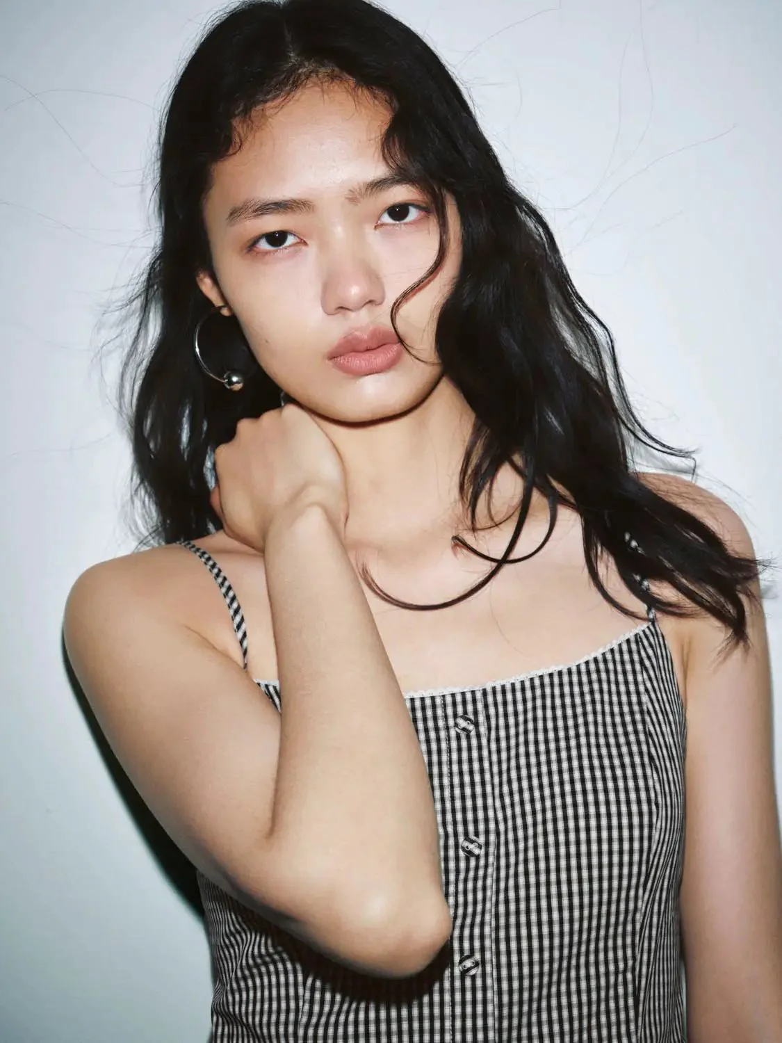 Contrast Striped Strappy Button Detail A-Line Mini Dresses