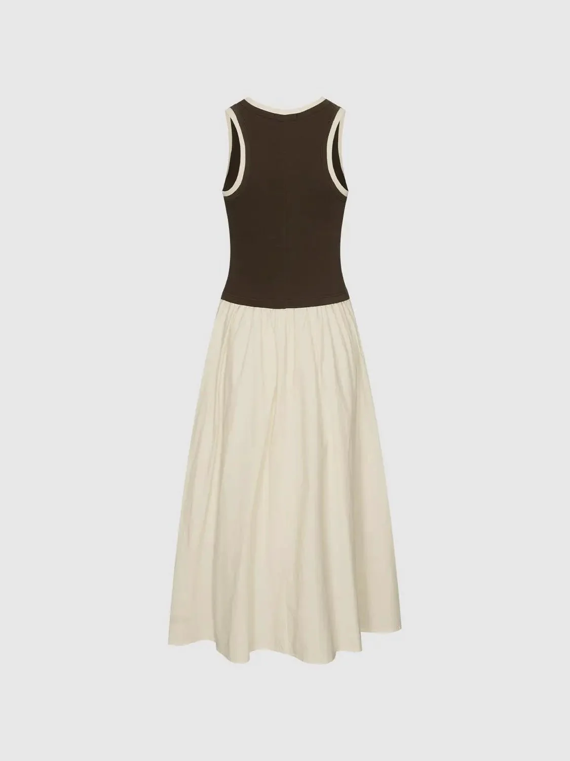 11434-cotton-lyocell-blend-scoop-neck-a-line-midi-dresses-2.webp Cotton Lyocell Blend Scoop Neck A Line Midi Dresses