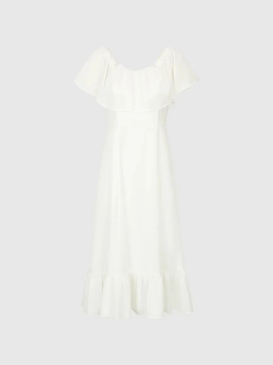 11497-lyocell-foldover-one-shoulder-ruffle-aline-midi-dress-7.webp Lyocell Foldover One Shoulder Ruffle Aline Midi Dress