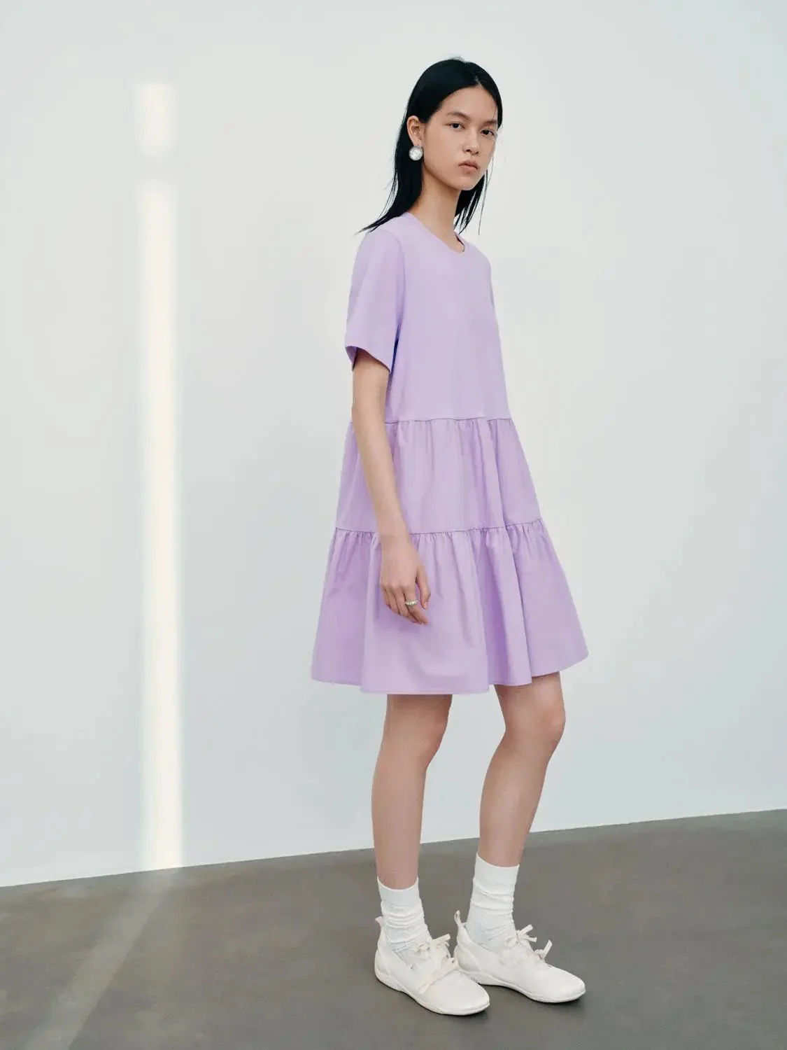 11541-cotton-blend-shirring-detail-a-line-midi-dresses-13.webp Cotton Blend Shirring Detail A Line Midi Dresses