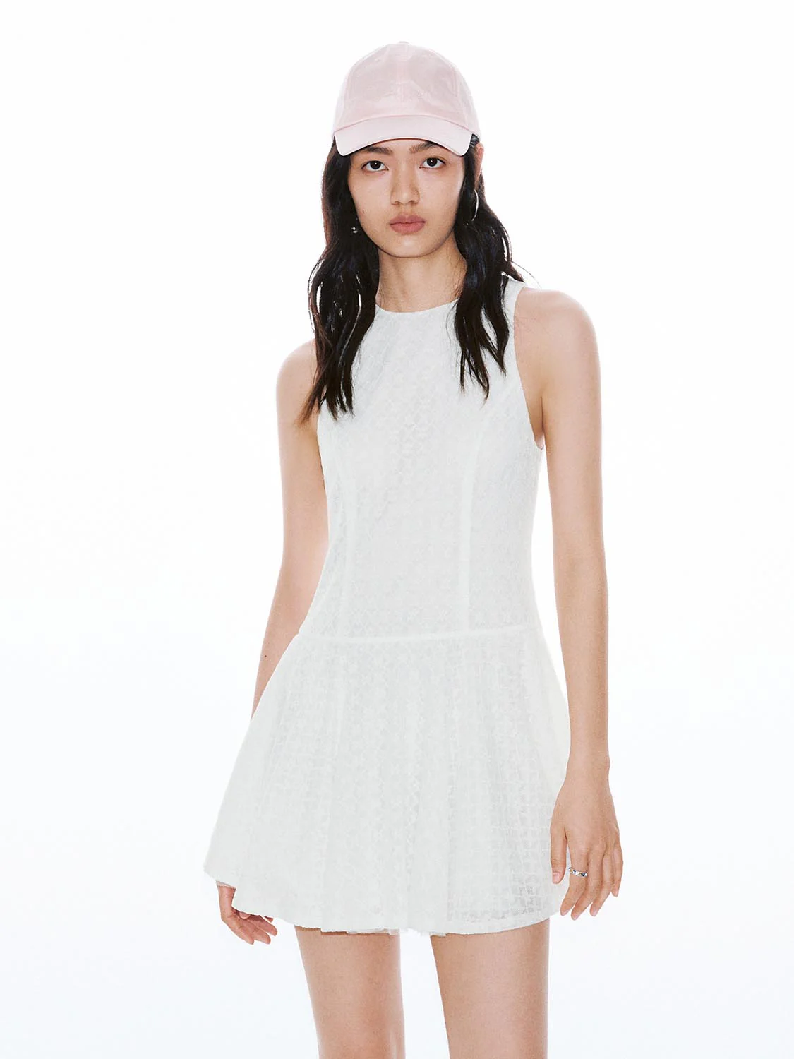 11588-crew-neck-sleeveless-a-line-mini-dresses-1.webp Crew Neck Sleeveless A-Line Mini Dresses