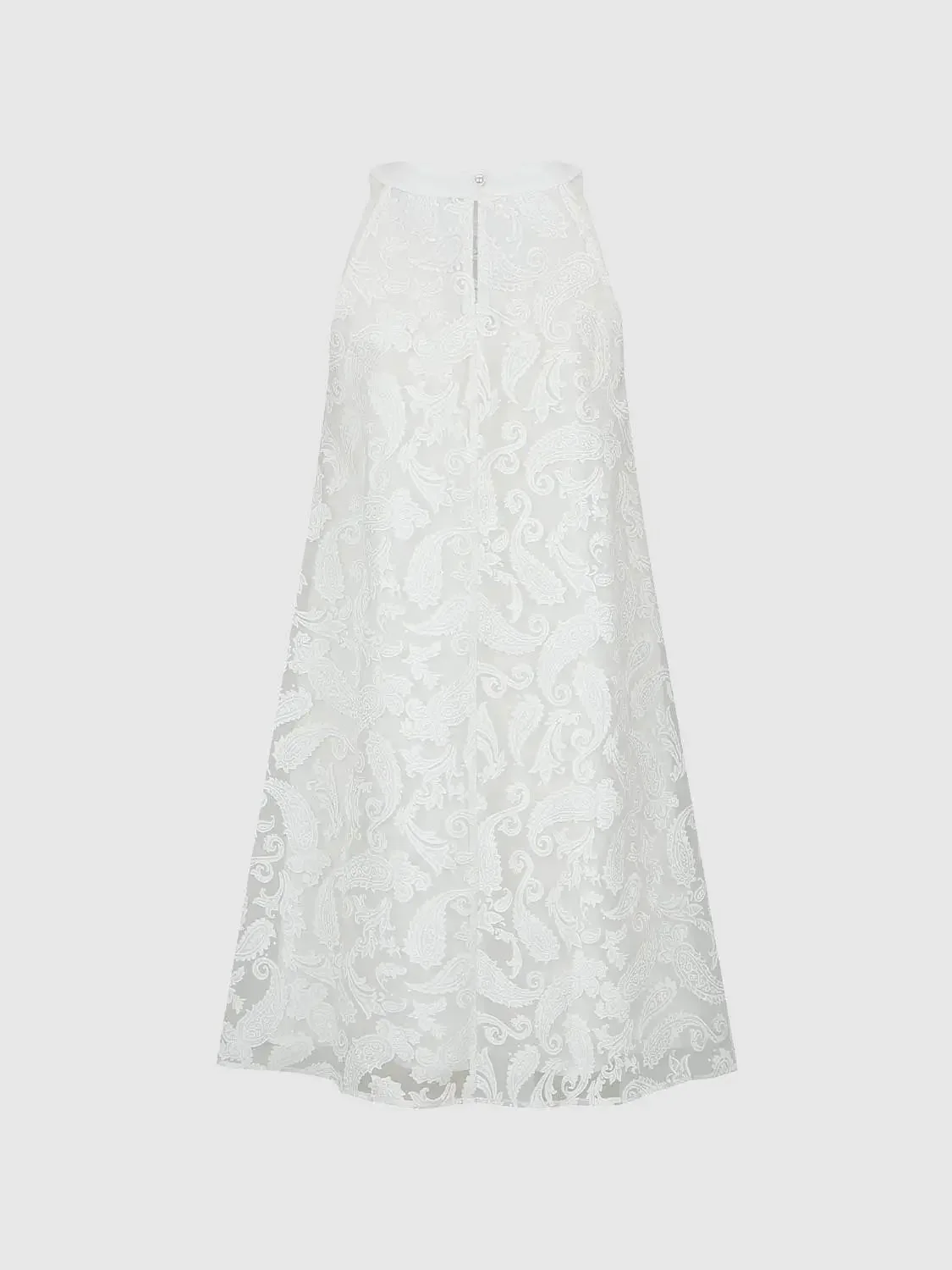 11606-white-guipure-lace-overlay-a-line-midi-dress-2.webp White Guipure Lace Overlay A Line Midi Dress