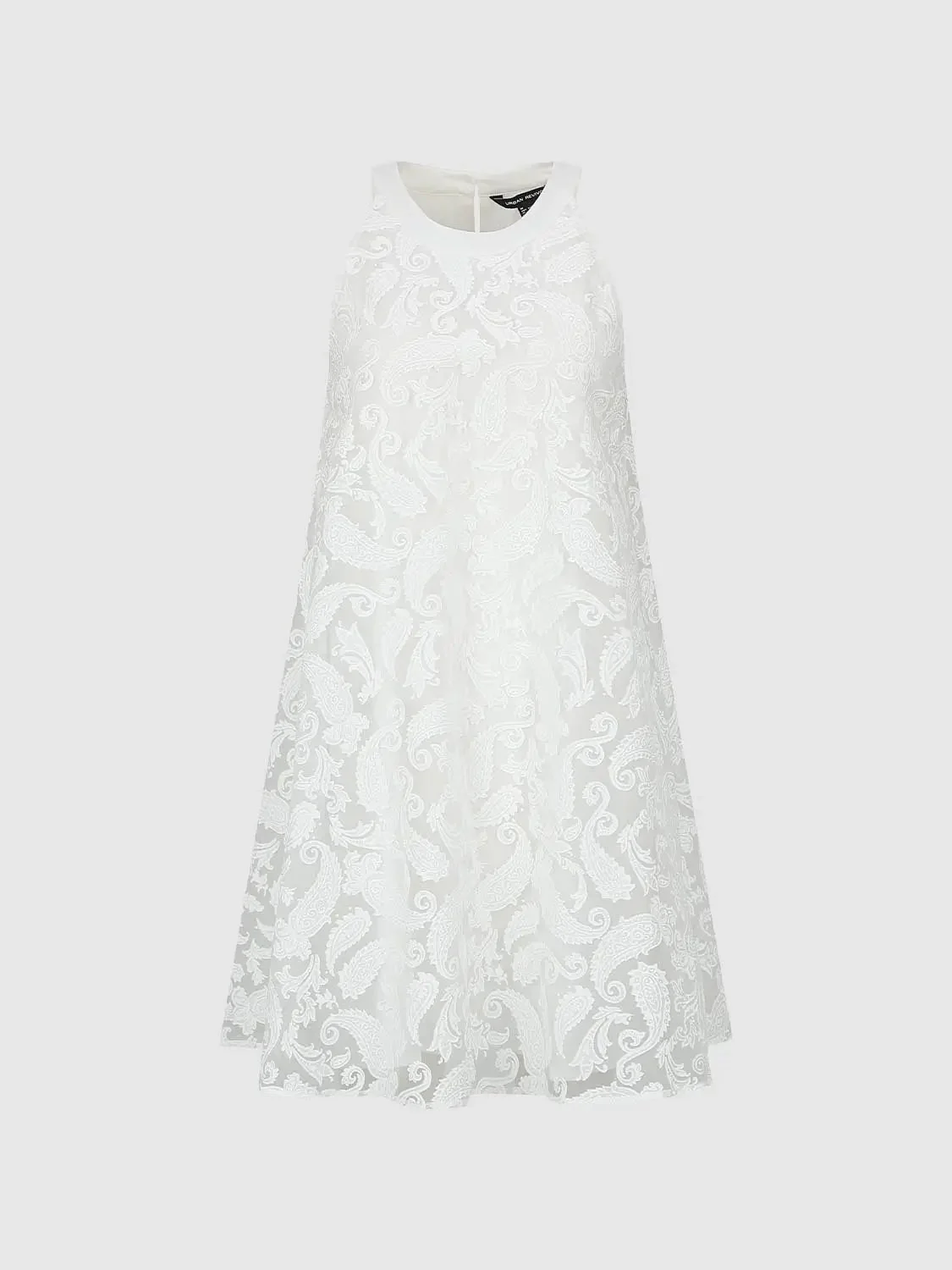 11606-white-guipure-lace-overlay-a-line-midi-dress-4.webp White Guipure Lace Overlay A Line Midi Dress