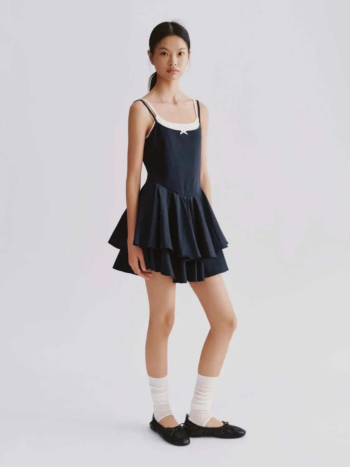 11624-cotton-blend-bow-detail-strappy-a-line-midi-dress-5.webp Cotton Blend Bow Detail Strappy A Line Midi Dress