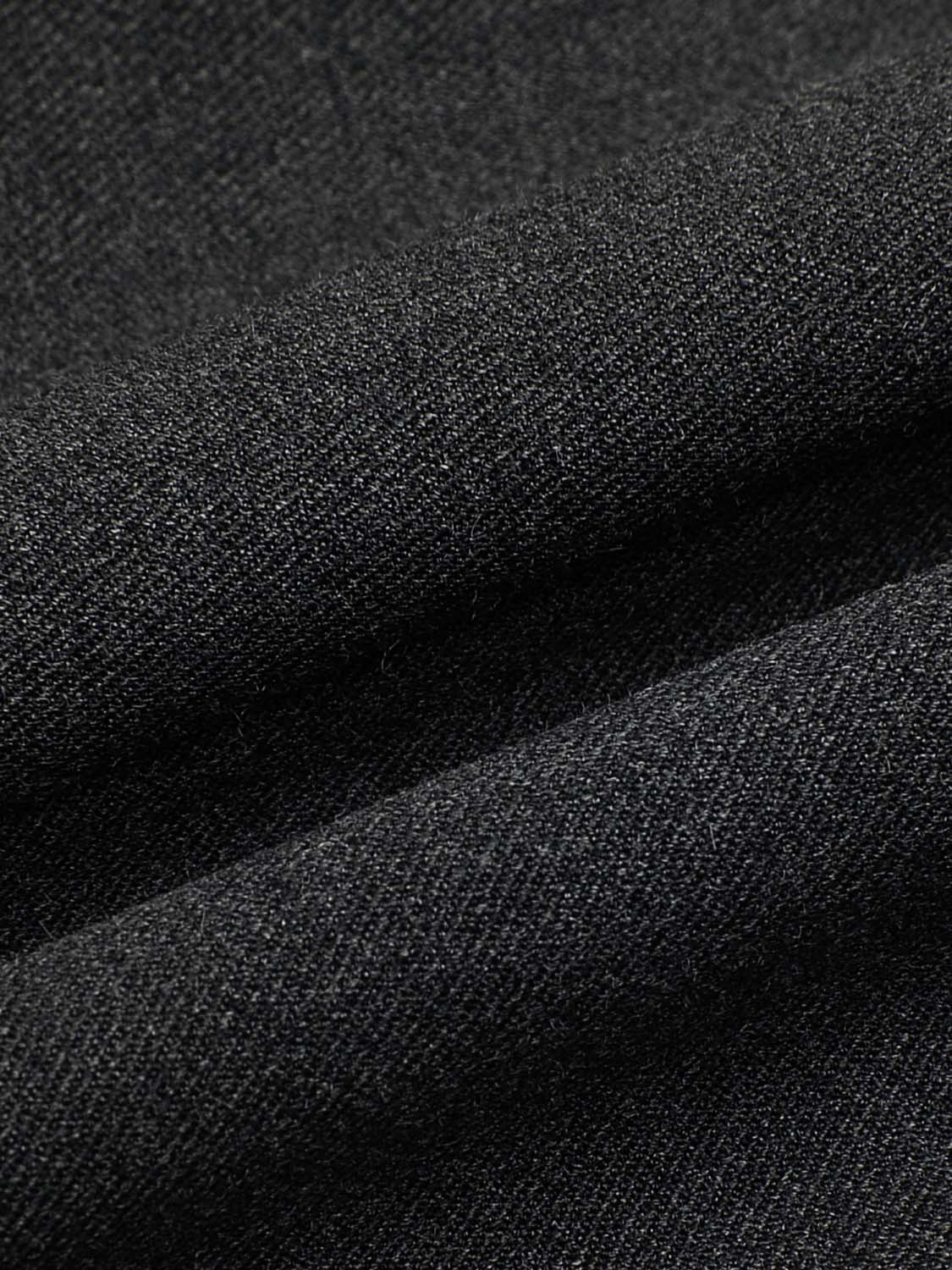 Elegant Charcoal Sleeveless A Line Midi Dress