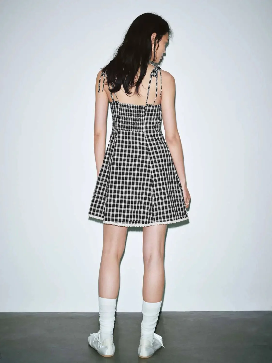 11689-gingham-strappy-contrast-check-a-line-midi-dresses-6.webp Gingham Strappy Contrast Check A Line Midi Dresses