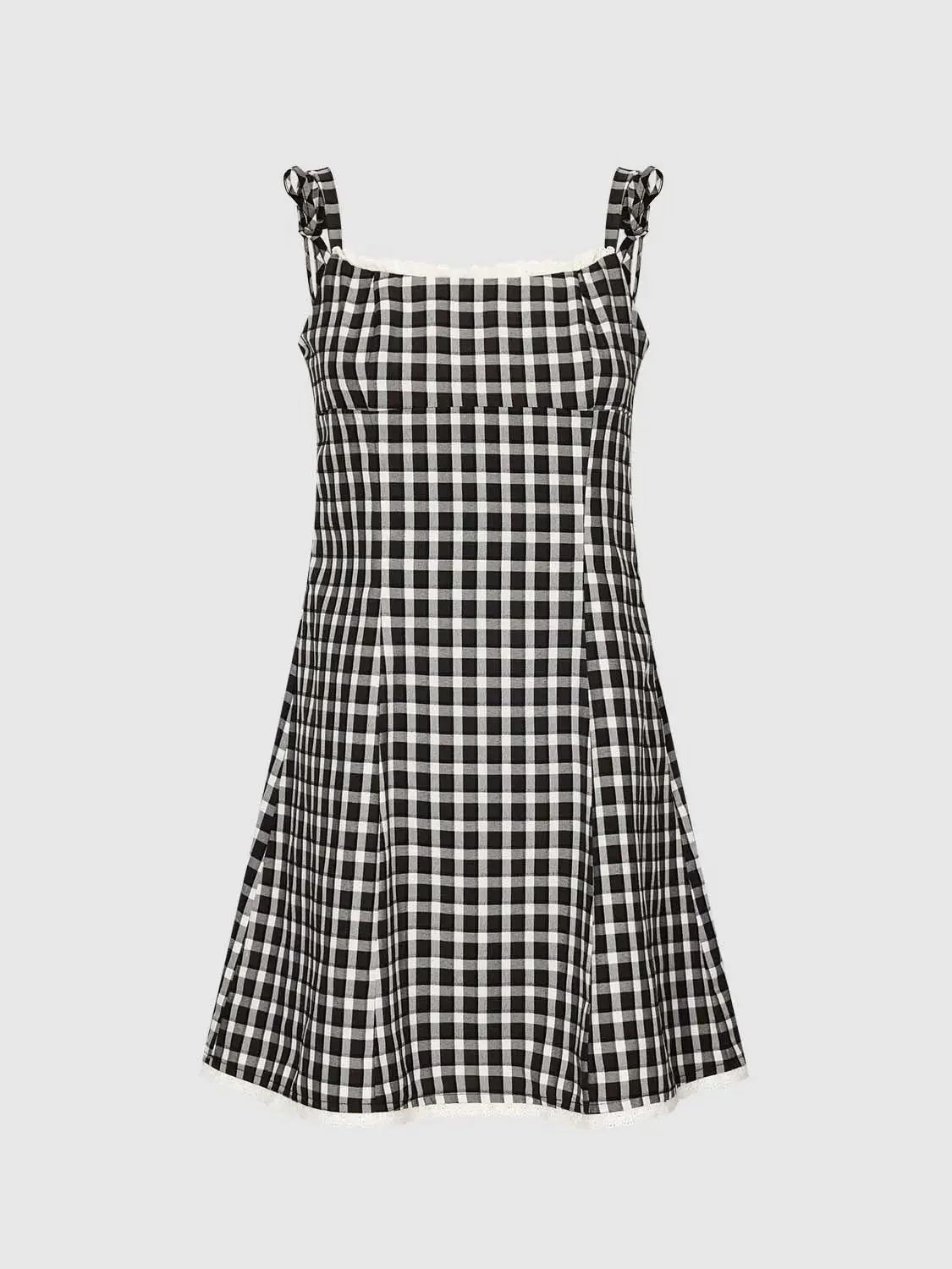 11689-gingham-strappy-contrast-check-a-line-midi-dresses-7.webp Gingham Strappy Contrast Check A Line Midi Dresses