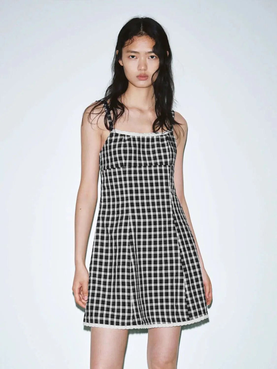 11689-gingham-strappy-contrast-check-a-line-midi-dresses-9.webp Gingham Strappy Contrast Check A Line Midi Dresses