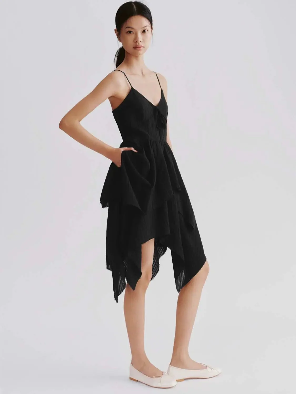 11787-cotton-strappy-a-line-midi-layered-hem-dress-5.webp Cotton Strappy A-Line Midi Layered Hem Dress