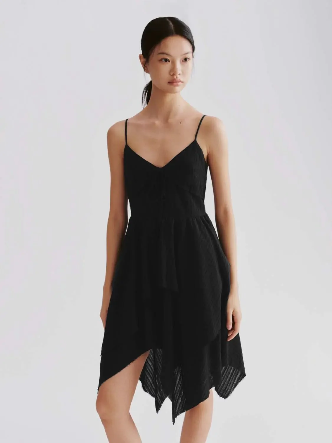 11787-cotton-strappy-a-line-midi-layered-hem-dress-9.webp Cotton Strappy A-Line Midi Layered Hem Dress