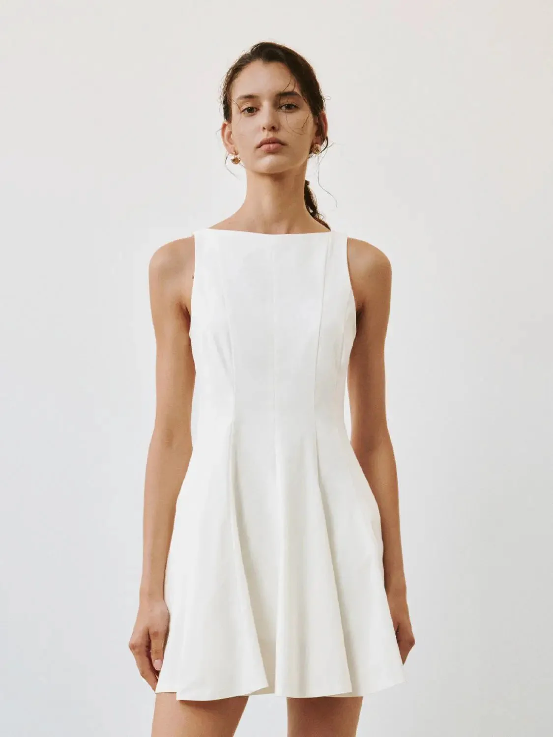 11930-black-boat-neck-sleeveless-a-line-midi-dresses-18.webp Black Boat Neck Sleeveless A Line Midi Dresses