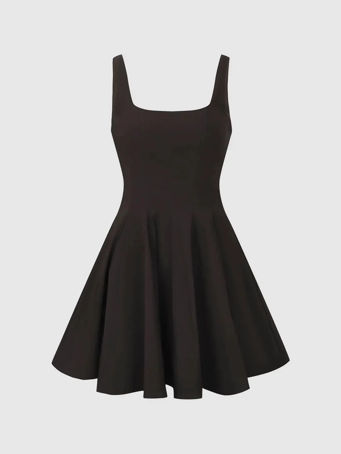 11968-viscose-shell-strappy-black-a-line-mini-dress-7.webp Viscose Shell Strappy Black A-Line Mini Dress