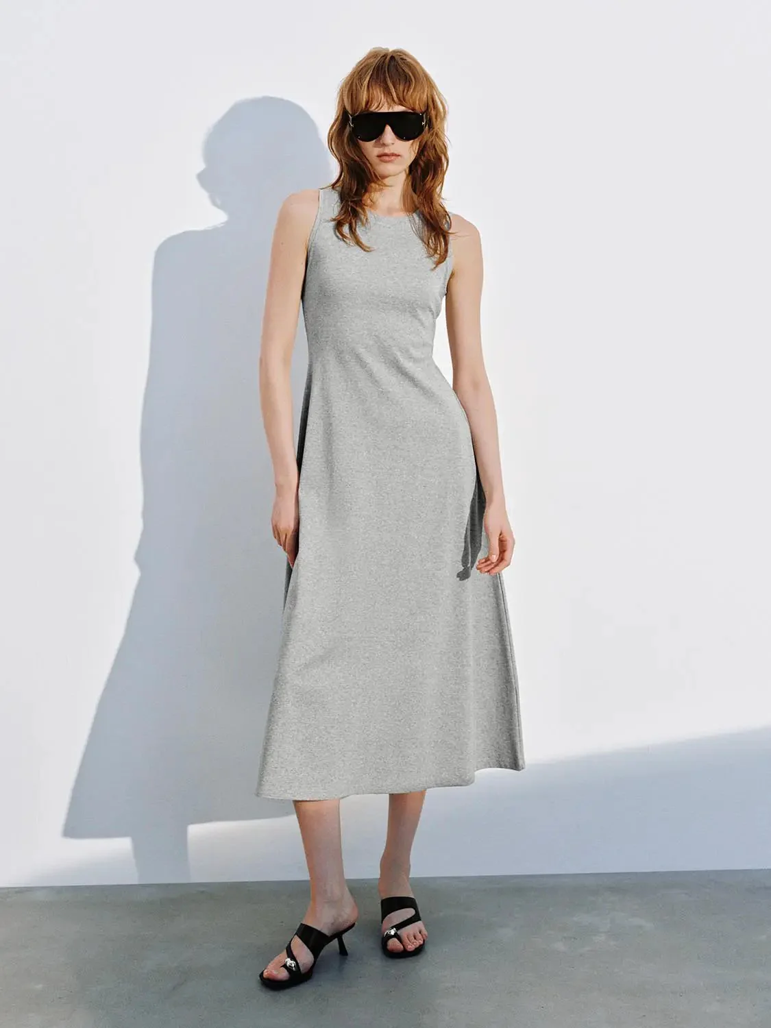 11998-cotton-blend-sleeveless-a-line-midi-dress-9.webp Cotton Blend Sleeveless A Line Midi Dress
