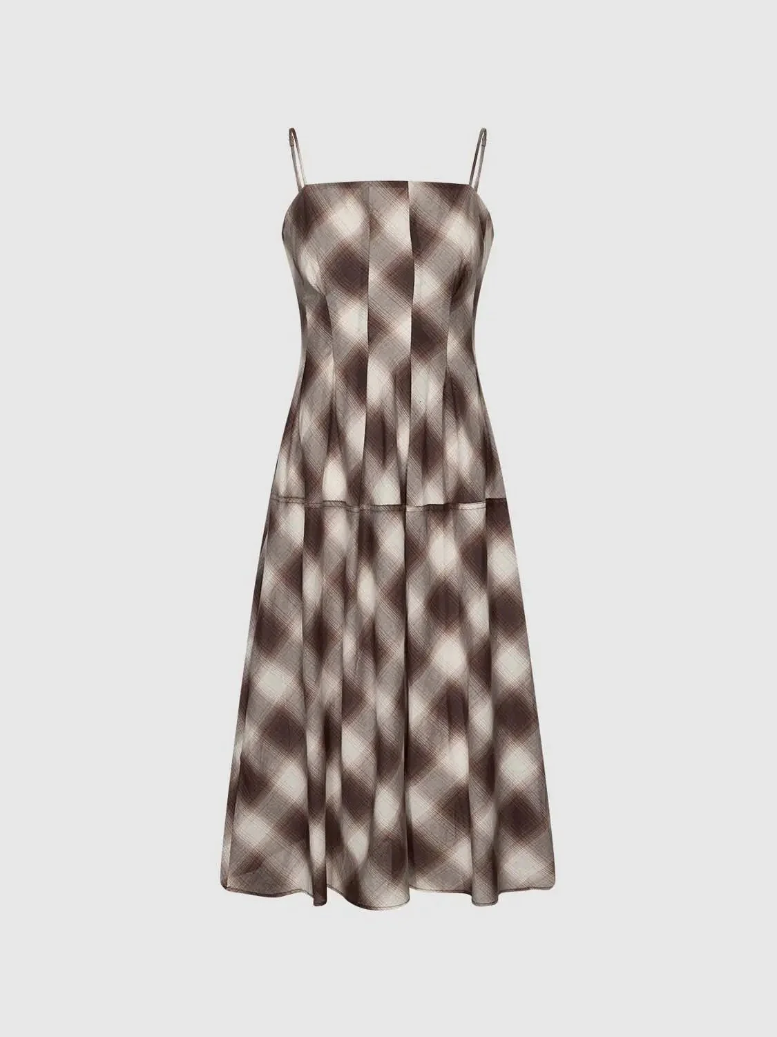 12016-cotton-contrast-check-strappy-a-line-midi-dress-7.webp Cotton Contrast Check Strappy A-Line Midi Dress