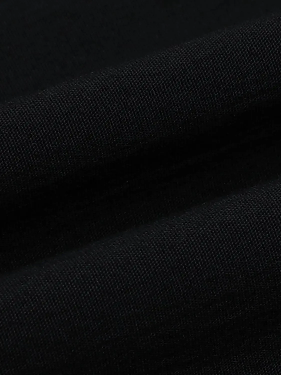 12027-black-cotton-blend-crew-neck-sleeveless-aline-midi-dresses-8.webp Black Cotton Blend Crew Neck Sleeveless Aline Midi Dresses