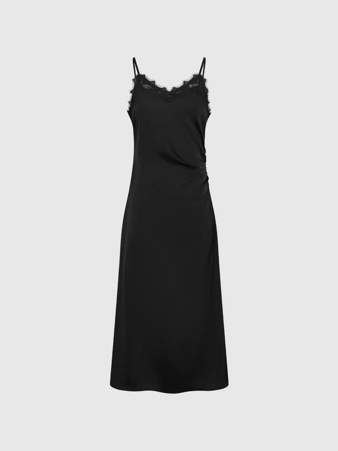 12118-lace-trim-strappy-draped-a-line-midi-dress-1.webp Lace Trim Strappy Draped A Line Midi Dress