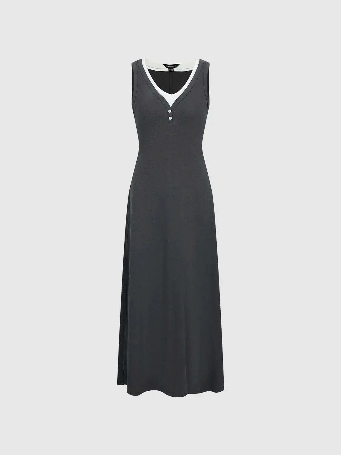 122-navy-sleeveless-a-line-midi-with-white-trim-dress-15.webp Navy Sleeveless A-Line Midi With White Trim Dress