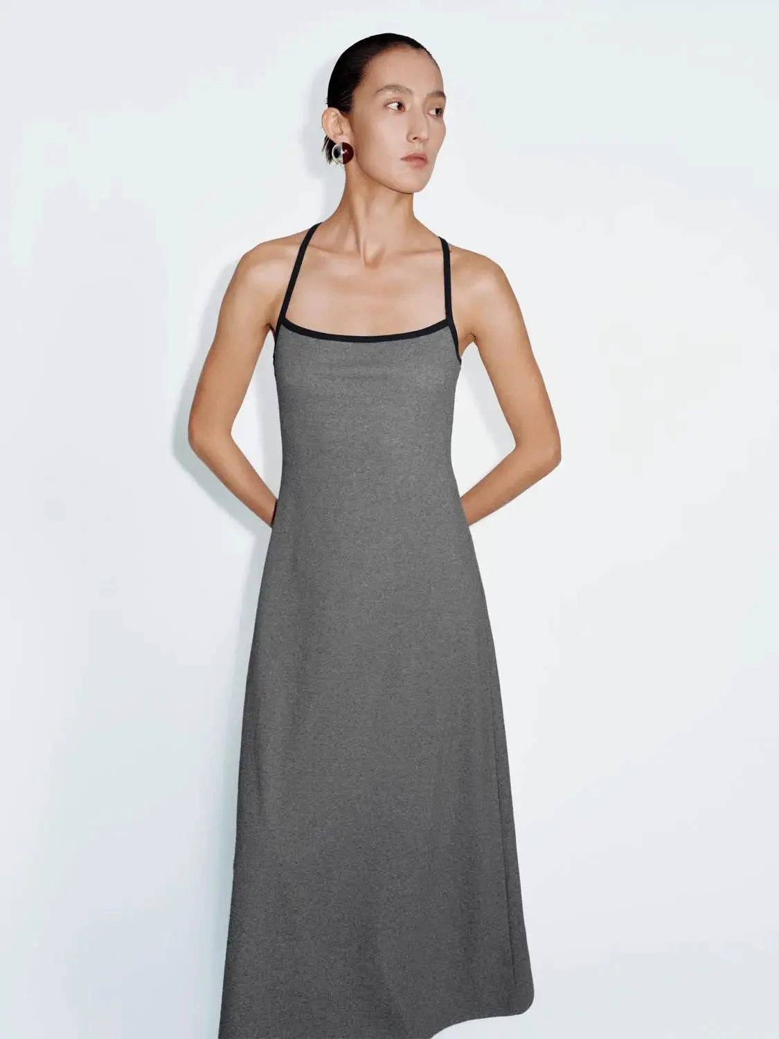 12232-strappy-skinny-fit-a-line-wrap-detail-midi-dress-2.webp Strappy Skinny-Fit A-Line Wrap-Detail Midi Dress