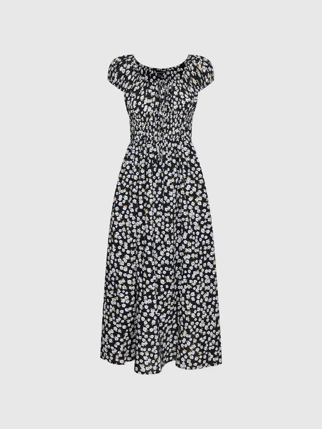 12250-cotton-shell-puff-sleeve-shirred-a-line-maxi-dress-7.webp Cotton Shell Puff Sleeve Shirred A Line Maxi Dress