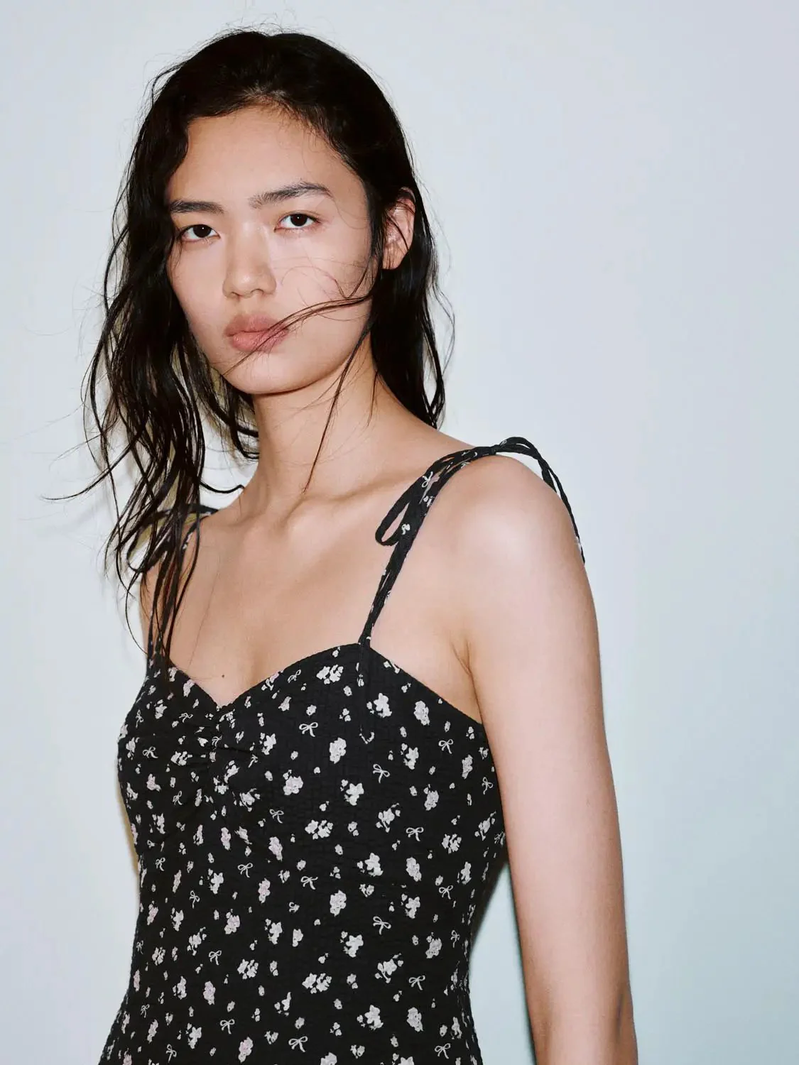 12302-floral-printed-shirring-strappy-cotton-aline-midi-dresses-3.webp Floral Printed Shirring Strappy Cotton Aline Midi Dresses