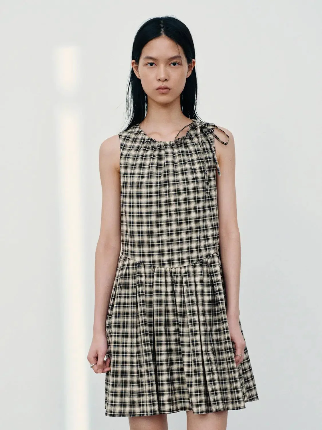12342-cotton-lyocell-check-plaid-a-line-midi-dress-9.webp Cotton Lyocell Check Plaid A Line Midi Dress