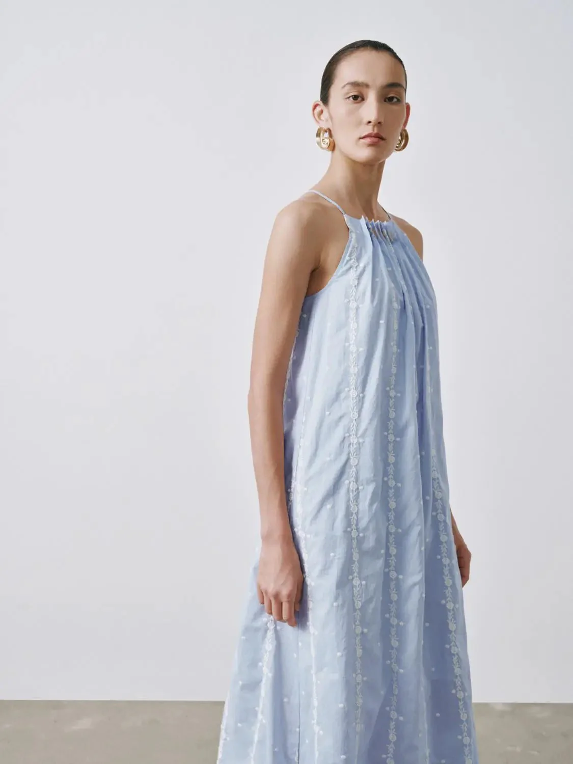 12354-cotton-embroidered-beaded-strappy-maxi-dresses-2.webp Cotton Embroidered Beaded Strappy Maxi Dresses